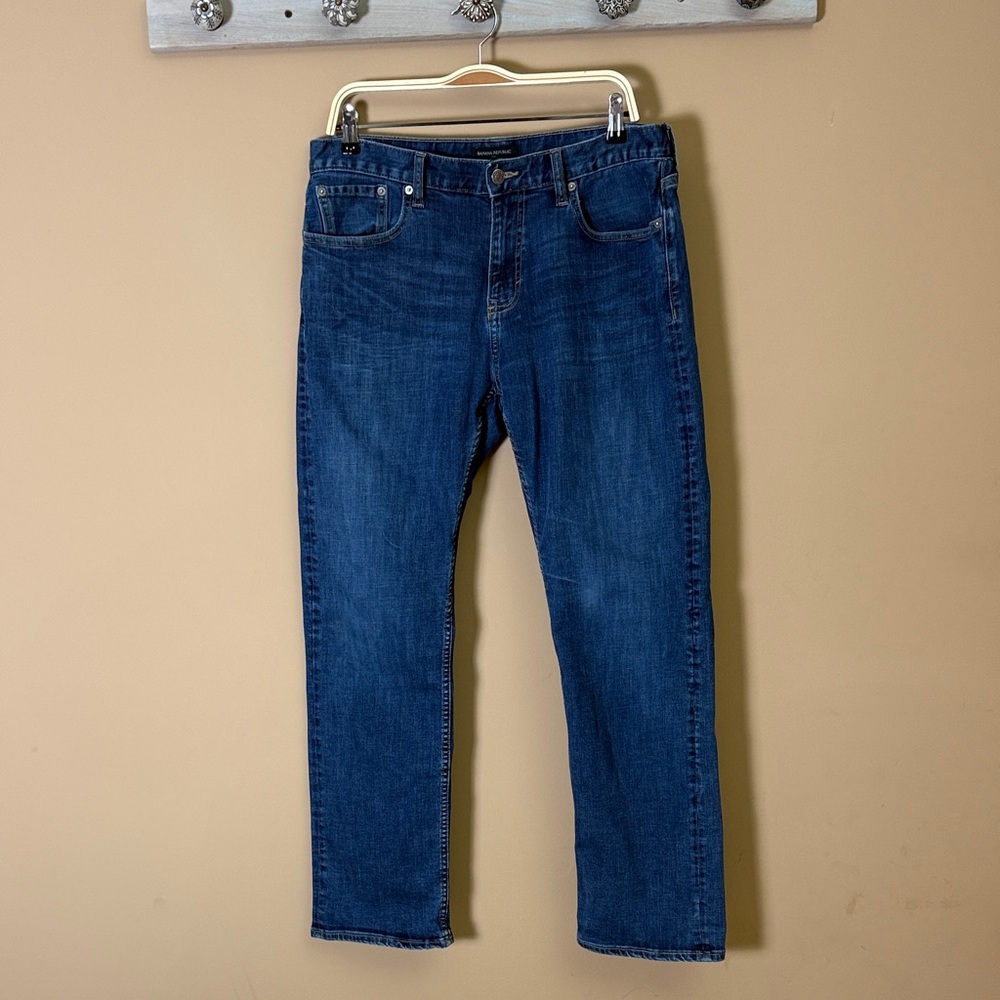 Men's Banana Republic Dark Blue Slim Jeans